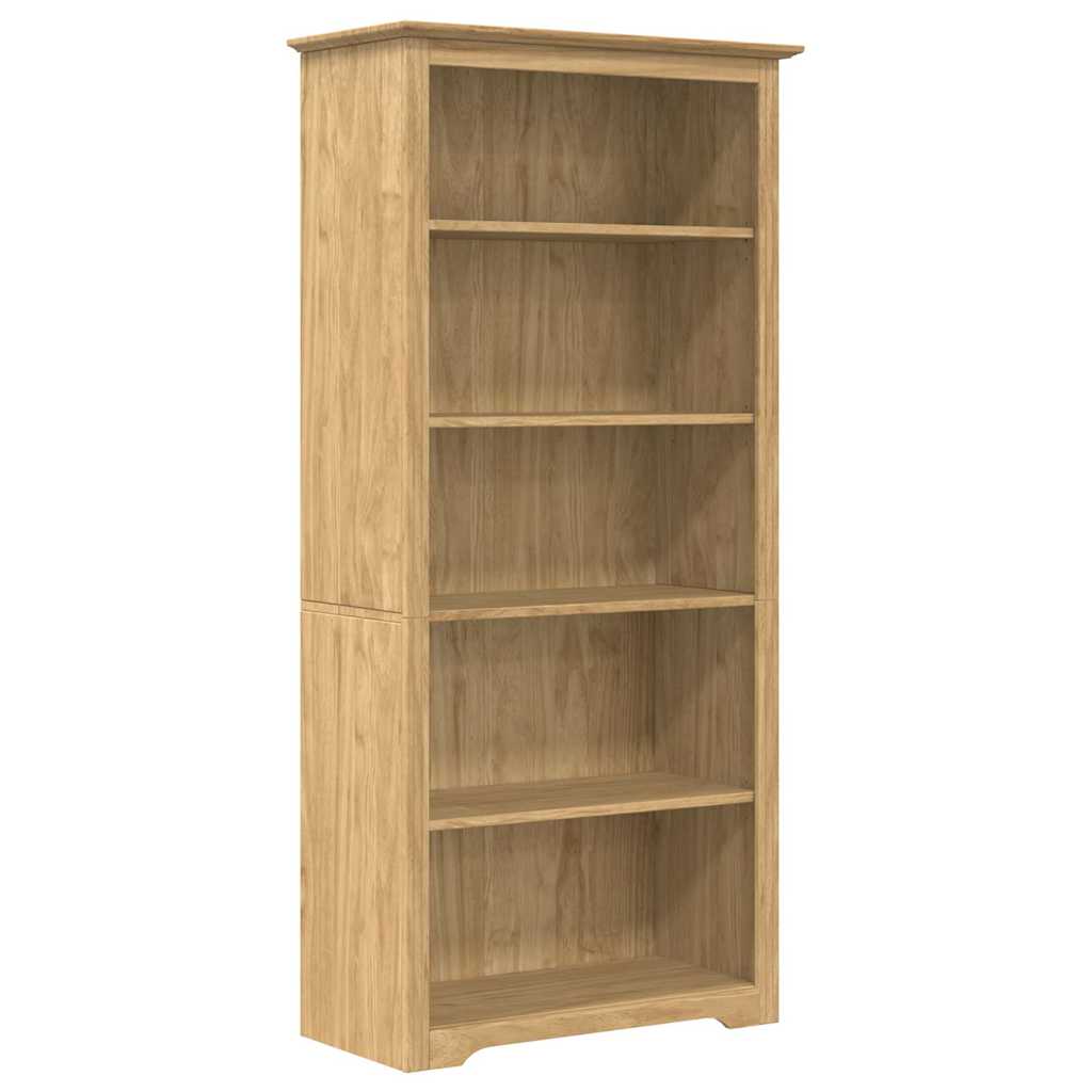 Libreria BODO Marrone miele 82 x 40 x 173 cm Legno multistrato