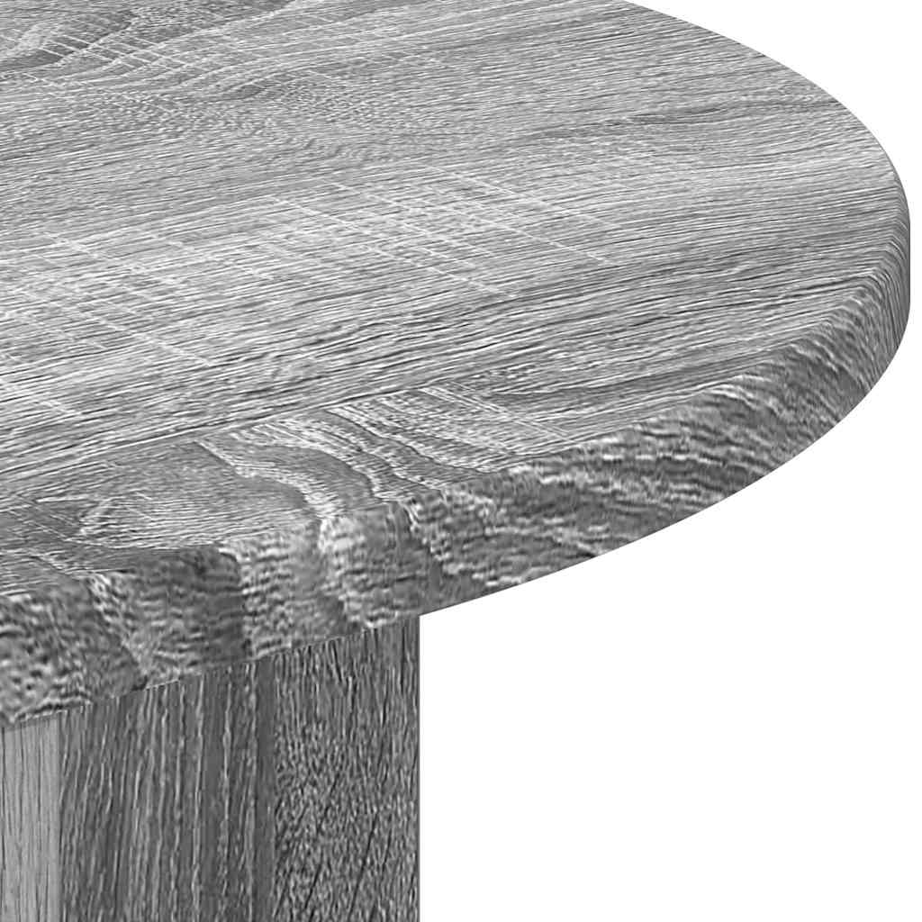Tavolino Grigio Sonoma 29,6 x 29,6 x 60 cm Legno multistrato