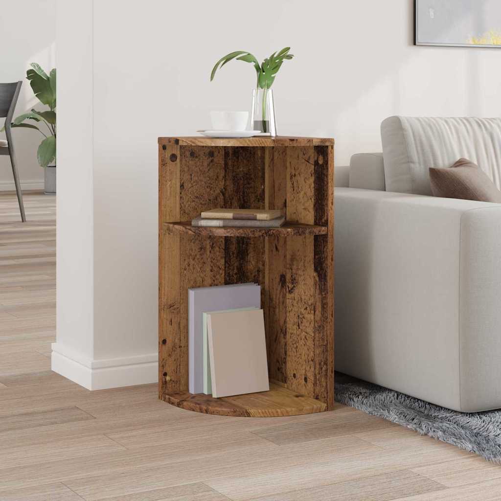 Tavolino Legno vecchio 29,6 x 29,6 x 60 cm Legno multistrato