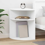 Tavolino Bianco 39,7 x 39,7 x 60 cm Legno multistrato