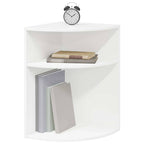 Tavolino Bianco 39,7 x 39,7 x 60 cm Legno multistrato