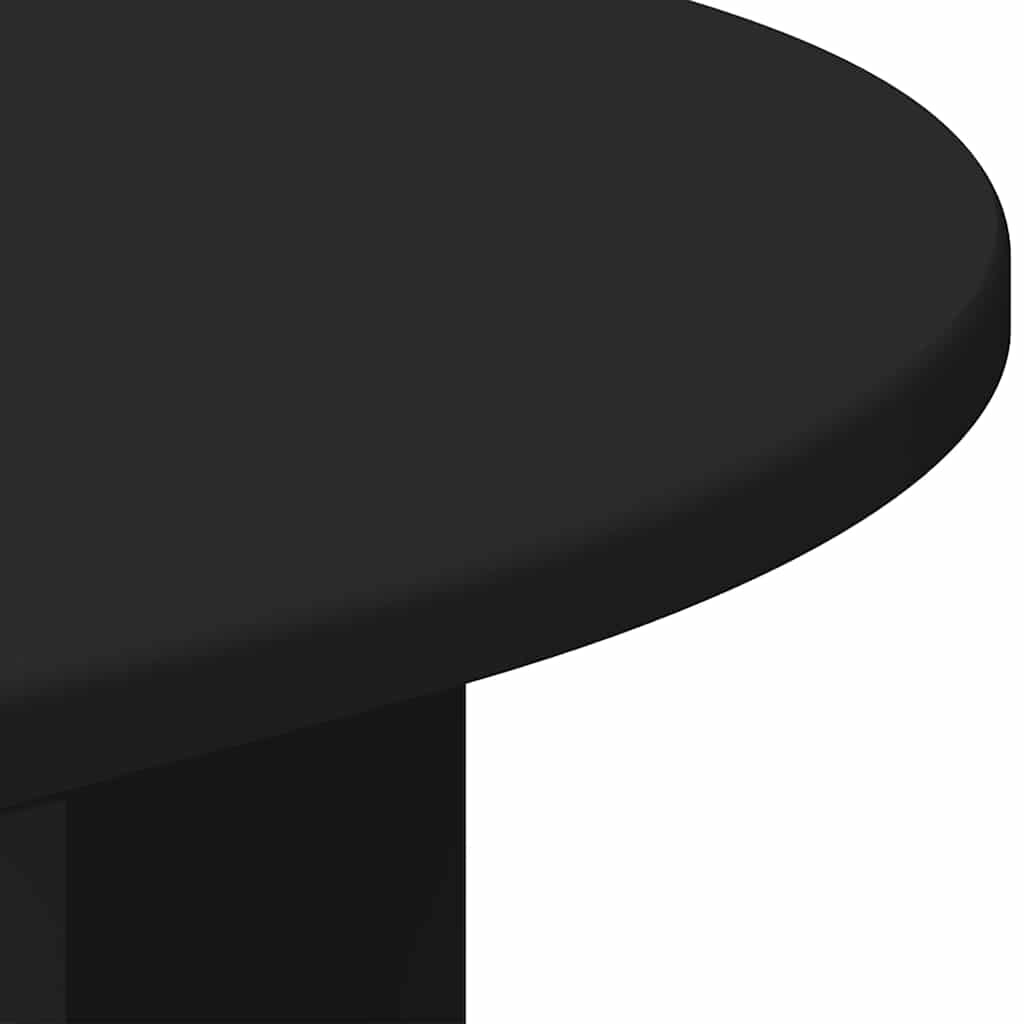 Tavolino Nero 39,7 x 39,7 x 60 cm Legno multistrato