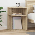 Tavolino Rovere Sonoma 39,7 x 39,7 x 60 cm Legno multistrato