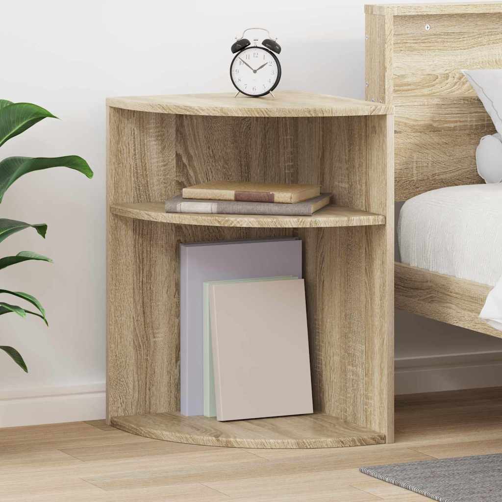 Tavolino Rovere Sonoma 39,7 x 39,7 x 60 cm Legno multistrato