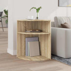 Tavolino Rovere Sonoma 39,7 x 39,7 x 60 cm Legno multistrato