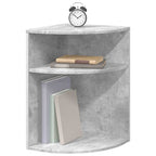 Tavolino Grigio cemento 39,7 x 39,7 x 60 cm Legno multistrato