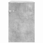 Tavolino Grigio cemento 39,7 x 39,7 x 60 cm Legno multistrato