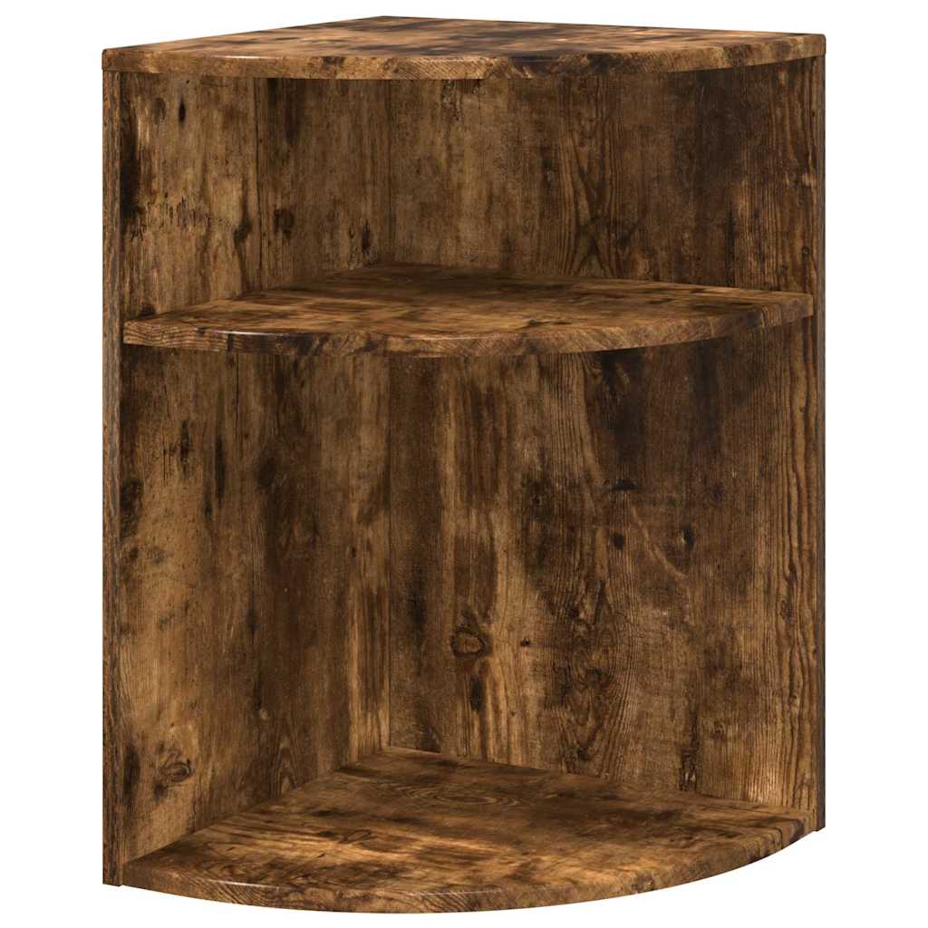Tavolino Rovere fumé 39,7 x 39,7 x 60 cm Legno multistrato