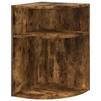 Tavolino Rovere fumé 39,7 x 39,7 x 60 cm Legno multistrato