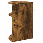 Tavolino Rovere fumé 39,7 x 39,7 x 60 cm Legno multistrato