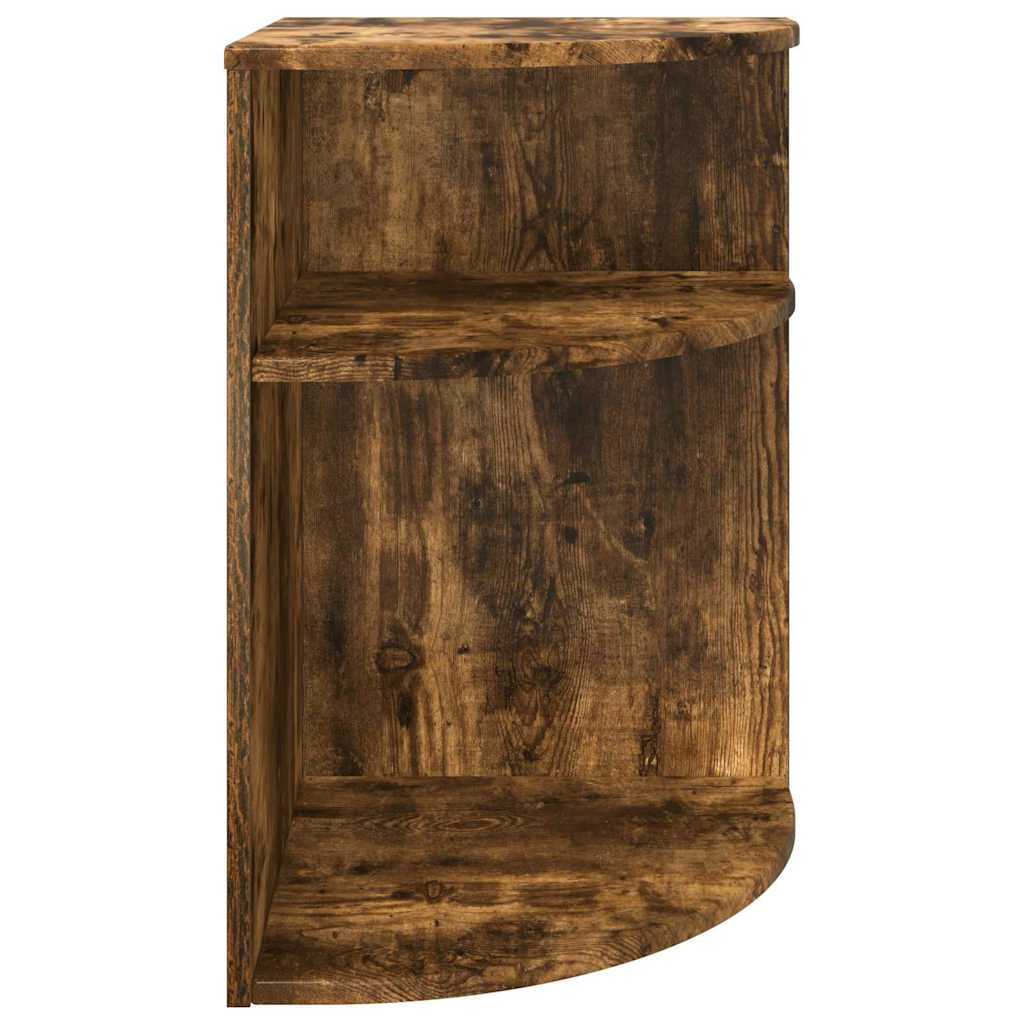 Tavolino Rovere fumé 39,7 x 39,7 x 60 cm Legno multistrato