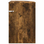 Tavolino Rovere fumé 39,7 x 39,7 x 60 cm Legno multistrato