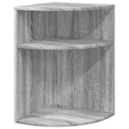 Tavolino Grigio Sonoma 39,7 x 39,7 x 60 cm Legno multistrato