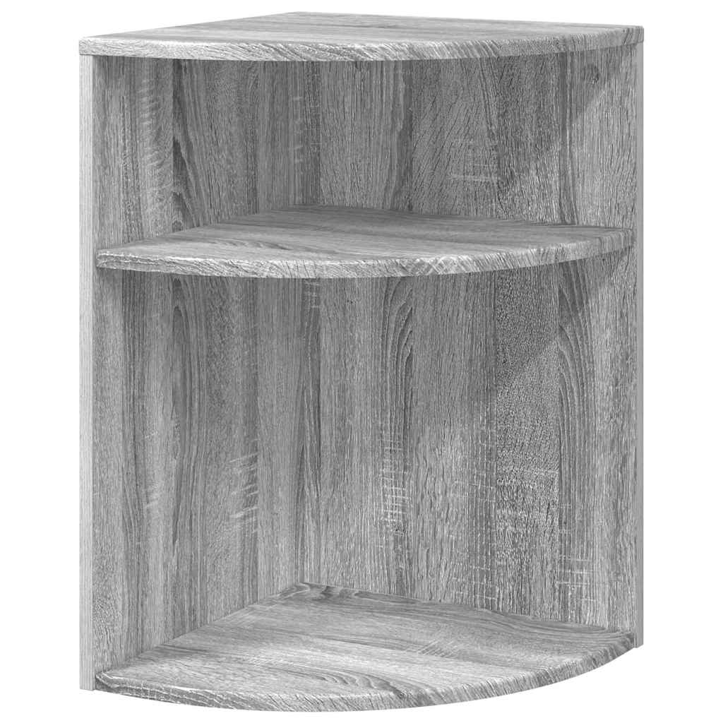 Tavolino Grigio Sonoma 39,7 x 39,7 x 60 cm Legno multistrato