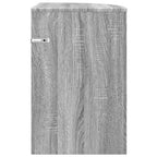 Tavolino Grigio Sonoma 39,7 x 39,7 x 60 cm Legno multistrato