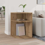 Tavolino Rovere artigianale 39,7 x 39,7 x 60 cm
