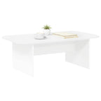 Tavolino da salotto Bianco 93 x 53 x 33 cm Legno multistrato