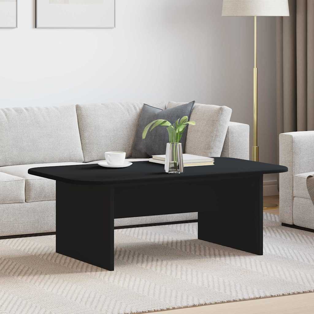 Tavolino da salotto Nero 93 x 53 x 33 cm Legno multistrato