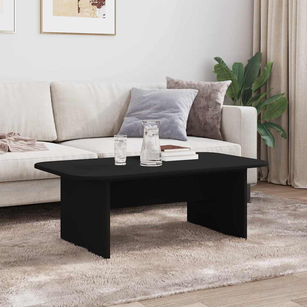 Tavolino da salotto Nero 93 x 53 x 33 cm Legno multistrato