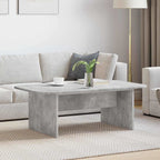 Tavolino da salotto Grigio cemento 93 x 53 x 33 cm