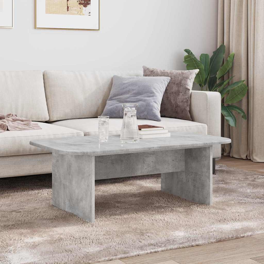 Tavolino da salotto Grigio cemento 93 x 53 x 33 cm