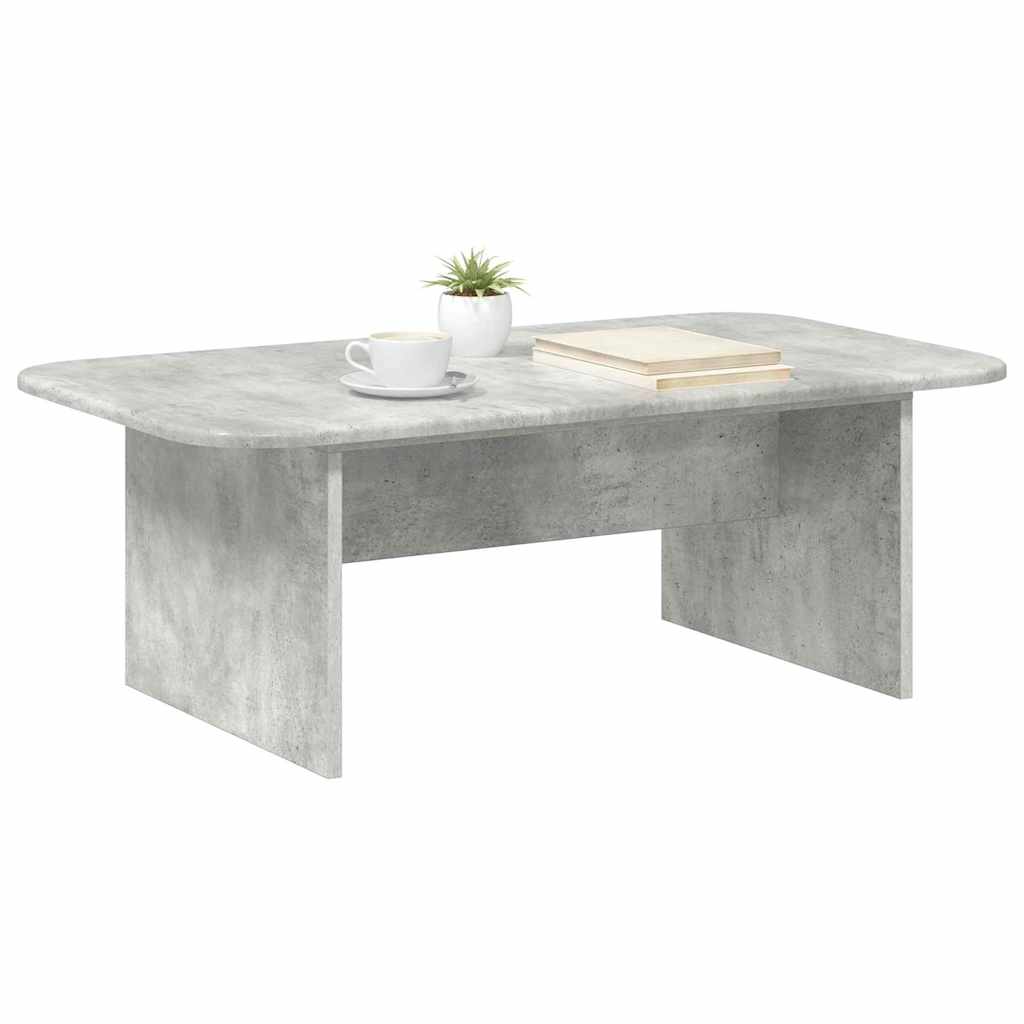 Tavolino da salotto Grigio cemento 93 x 53 x 33 cm