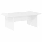 Tavolino da salotto Bianco Lucido 93 x 53 x 33 cm