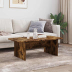 Tavolino da salotto Rovere fumé 93 x 53 x 33 cm