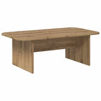 Tavolino da salotto Rovere artigianale 93 x 53 x 33 cm