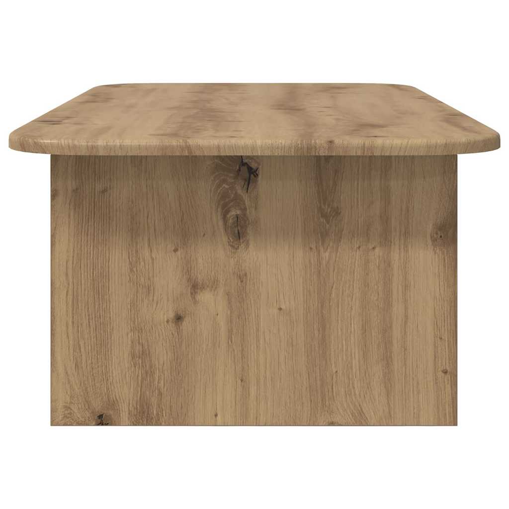 Tavolino da salotto Rovere artigianale 93 x 53 x 33 cm