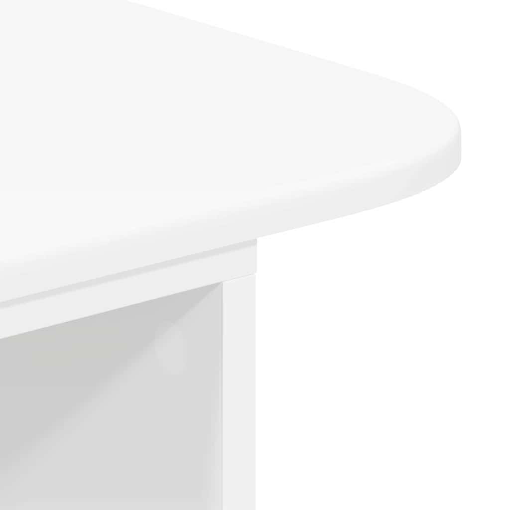 Tavolo consolle Bianco 93 x 40 x 75 cm Legno multistrato