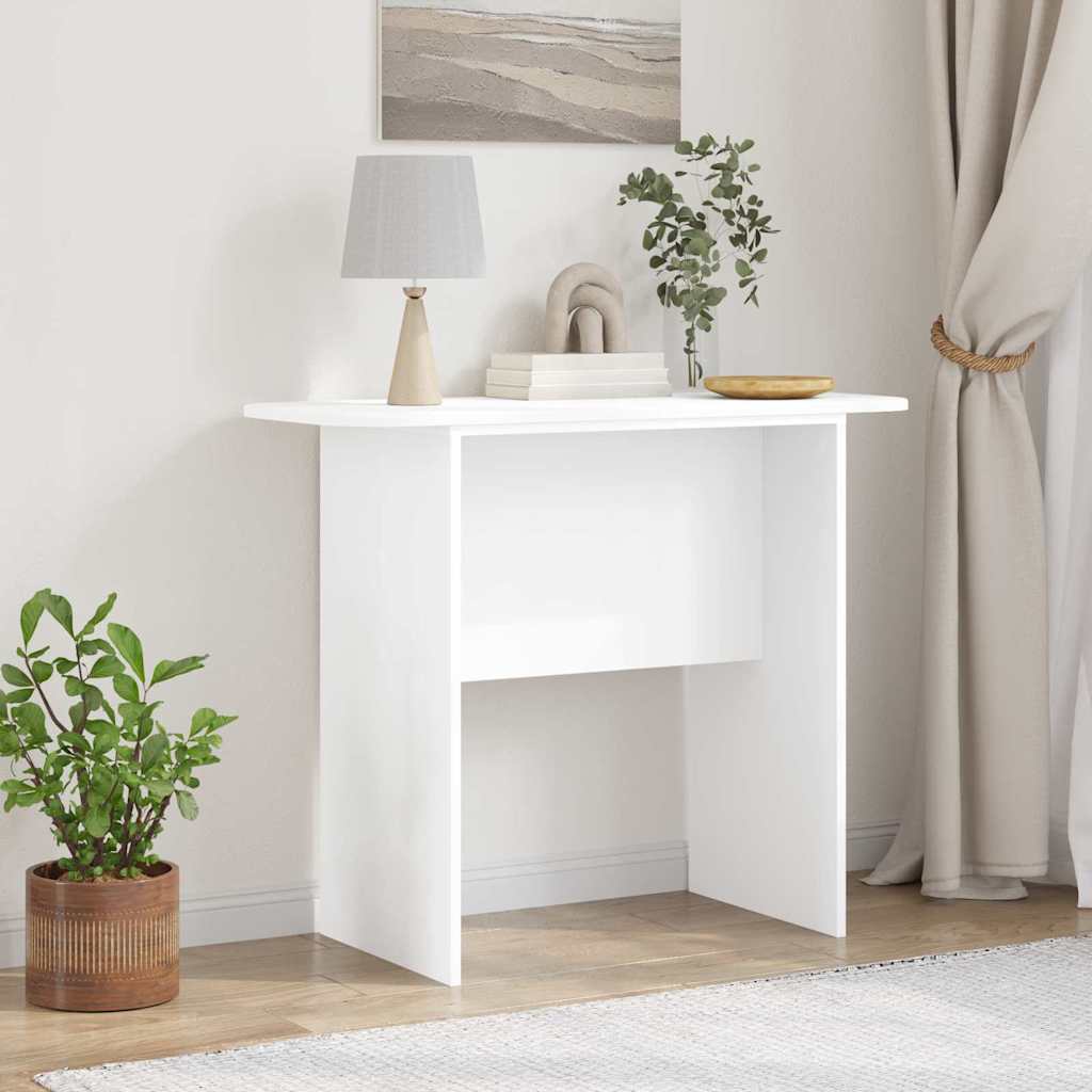 Tavolo consolle Bianco 93 x 40 x 75 cm Legno multistrato