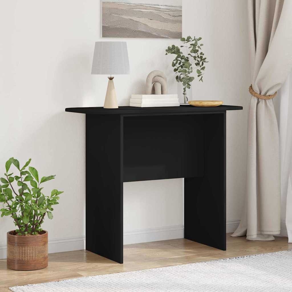 Tavolo consolle Nero 93 x 40 x 75 cm Legno multistrato