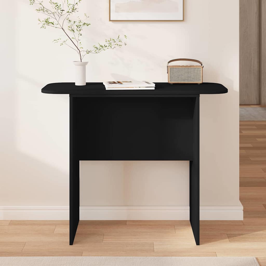 Tavolo consolle Nero 93 x 40 x 75 cm Legno multistrato