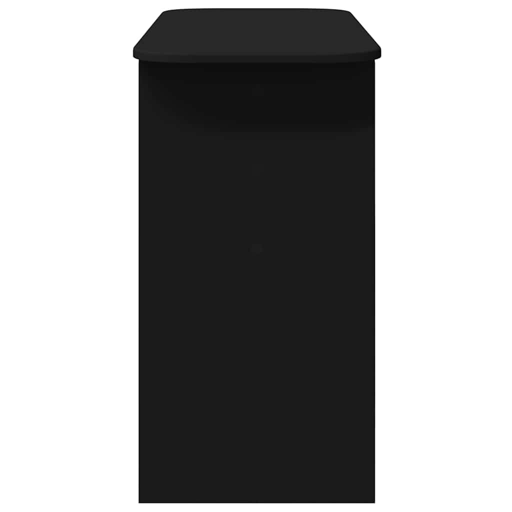 Tavolo consolle Nero 93 x 40 x 75 cm Legno multistrato