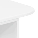 Tavolo consolle Bianco Lucido 93 x 40 x 75 cm Legno multistrato