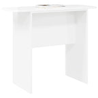 Tavolo consolle Bianco Lucido 93 x 40 x 75 cm Legno multistrato