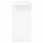 Tavolo consolle Bianco Lucido 93 x 40 x 75 cm Legno multistrato