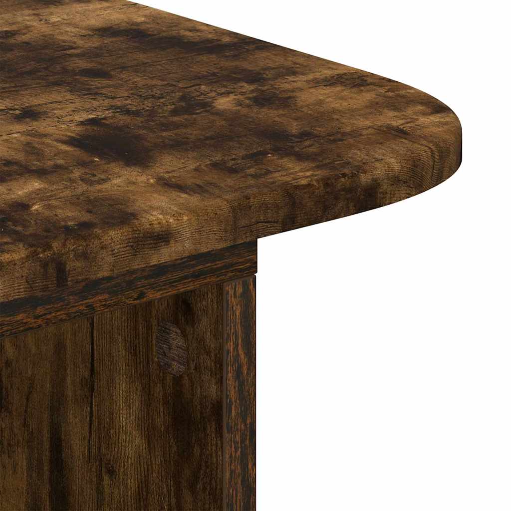 Tavolo consolle Rovere fumé 93 x 40 x 75 cm Legno multistrato