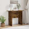 Tavolo consolle Rovere fumé 93 x 40 x 75 cm Legno multistrato