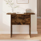 Tavolo consolle Rovere fumé 93 x 40 x 75 cm Legno multistrato