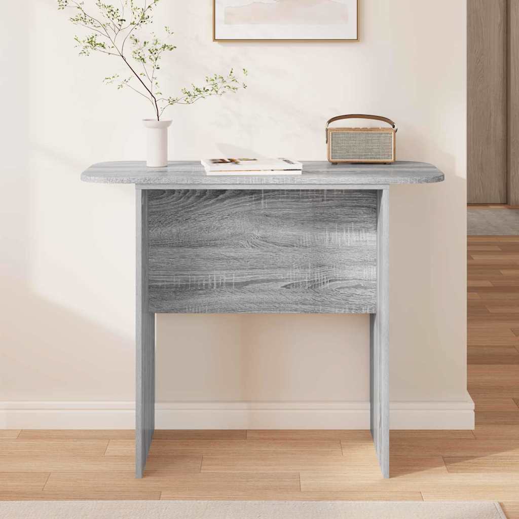 Tavolo consolle Grigio Sonoma 93 x 40 x 75 cm Legno multistrato