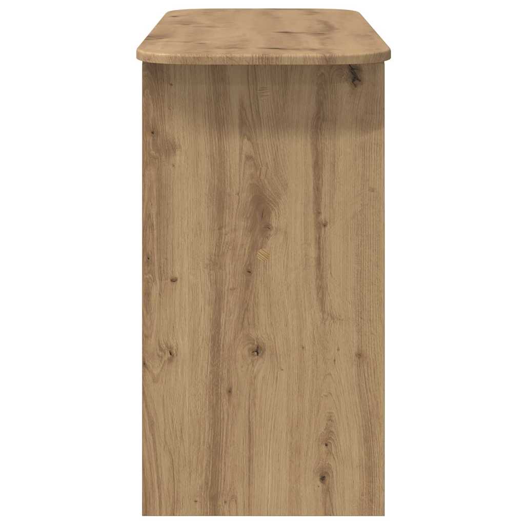 Tavolo consolle Rovere artigianale 93 x 40 x 75 cm