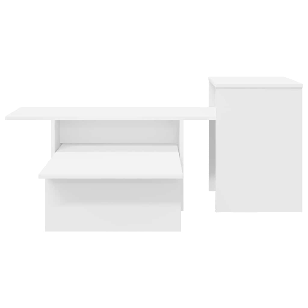 Tavolo consolle Bianco 91,5 x 35 x 38,5 cm Legno multistrato