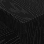Tavolo consolle Rovere Nero 91,5 x 35 x 38,5 cm