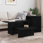 Tavolo consolle Rovere Nero 91,5 x 35 x 38,5 cm