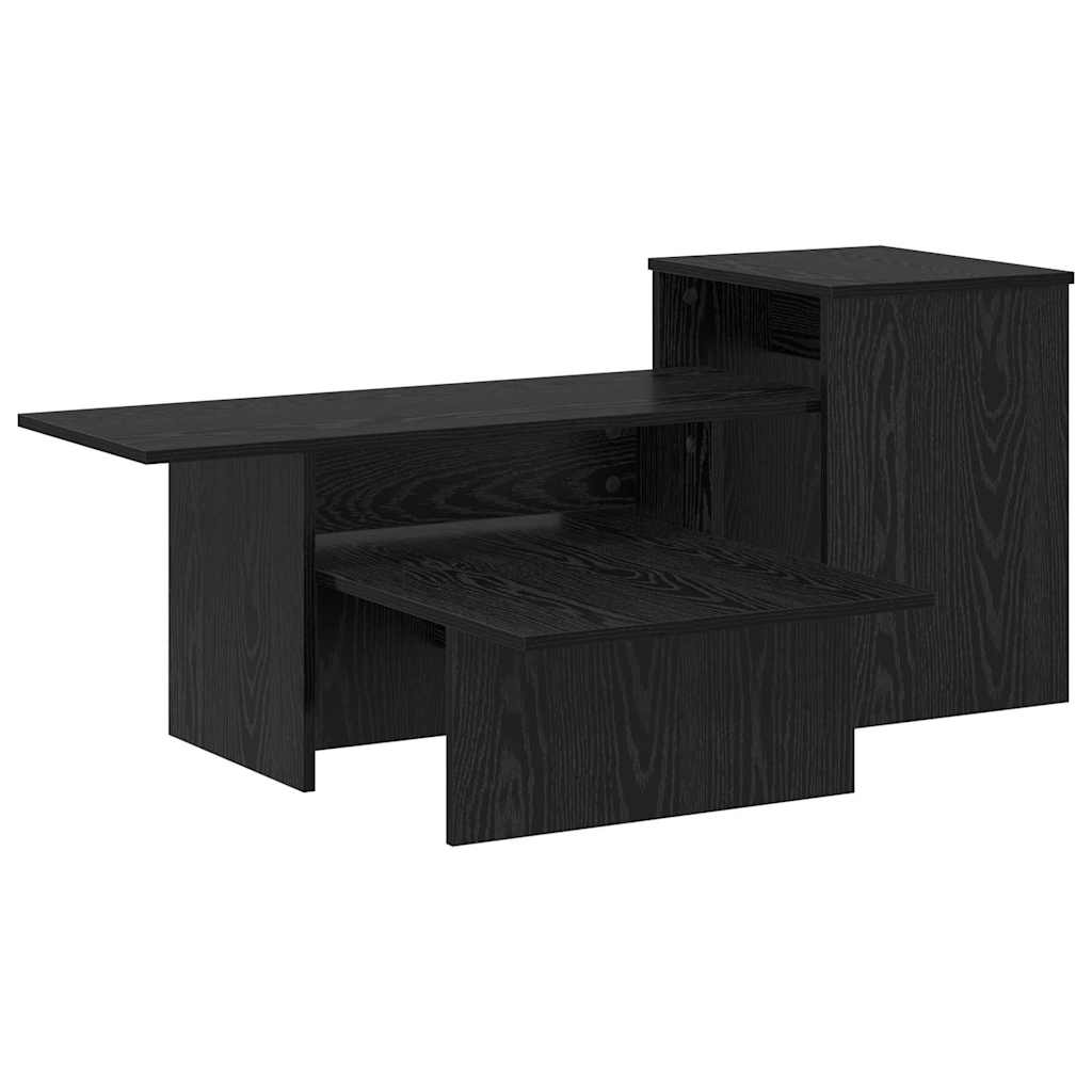 Tavolo consolle Rovere Nero 91,5 x 35 x 38,5 cm