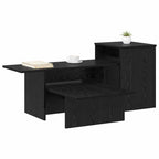 Tavolo consolle Rovere Nero 91,5 x 35 x 38,5 cm