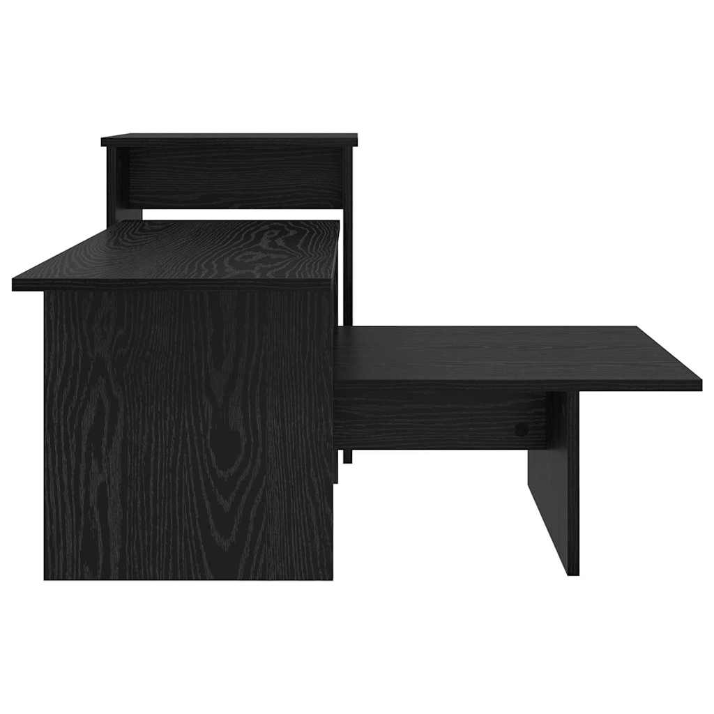 Tavolo consolle Rovere Nero 91,5 x 35 x 38,5 cm