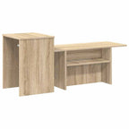 Tavolo consolle Rovere Sonoma 91,5 x 35 x 38,5 cm